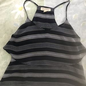 Shirt with spaghetti straps